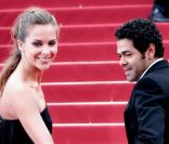 Mélissa Theuriau et Jamel Debbouze en mai 2010 au festival de Cannes