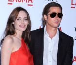 Brad Pitt et Angelina Jolie en mai 2011 à Los Angeles 