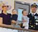 Le prince Frederik de Danemark, son épouse la princesse Mary et leurs jumeaux de sept mois, Vincent et Joséphine, ont embarqué à bord du Dannebrog, le yacht royale. Première escale de la tournée estivale du 22 au 26 août 2011 : Skagen, à l'extrême nord du pays, le 22 août.