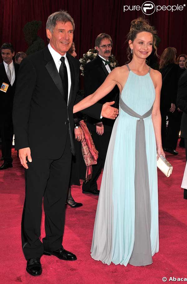 Calista Flockhart et Harrison Ford