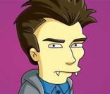 Daniel Radcliffe en vampire  dans les Simpson !