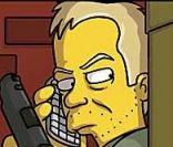 Jack Baeur alias Kiefer Sutherland dans les Simpson !