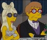 La grande Lady Gaga est apparue dans Les Simpsons au côté d'Elton Jogn !