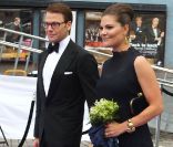La princesse Victoria et le prince Daniel de Suède arrivent pour la remise du Polar Music Prize 2011, qui a récompensé, le 30 août à Stockholm, Patti Smith et The Kronos Quartet.