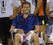 Nicolas Mahut, épuisé après ses 3h10 de match, savoure tétine en bouche sa victoire au premier tour de l'US Open face au Colombien Robert Farah. 