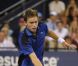 Nicolas Mahut, victorieux lors de son premier match à l'US Open le 30 août 2011 face au Colombien Robert Farah