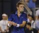 Nicolas Mahut, victorieux lors de son premier match à l'US Open le 30 août 2011 face au Colombien Robert Farah