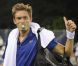 Le jeune papa Nicolas Mahut a rendu un hommage inattendu à son bébé né le 18 août lors de sa victoire à l'US Open le 30 août 2011 