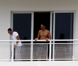 Will Smith et son fils Trey à Miami le 19 août 2011