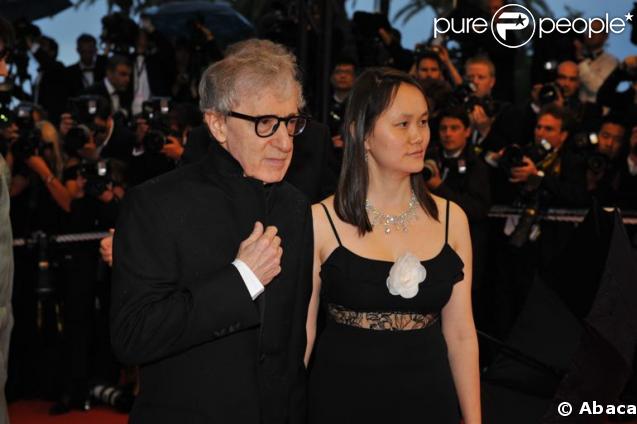 Woody Allen et son épouse