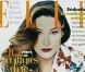 Le mannequin Carla Bruni, en couverture de Elle. 12 Juin 1995.