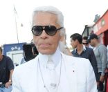 Karl Lagerfeld en août 2011. 