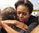Barack et Michelle Obama arrivent à Shanksville pour commémorer les attentats du 11 septembre 2001.