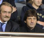 Le dirigeant du PSG Leonardo a assisté à la pâle prestation de son équipe en compagnie du président de la Ligue Frédéric Thiriez face à Brest 