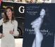 Elisabetta Canalis révèle sa campagne anti-fourrure pour PETA sur Rodeo Drive à Los Angeles, le 13 septembre 2011