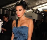 Kim Kardashian au défilé printemps-été 2012 de Badgley Mischka à New York le 13 septembre 2011