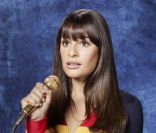 Lea Michele dans le rôle de Rachel Berry pour la saison 3 de  Glee , septembre 2011.
