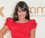Lea Michele à la 63e cérémonie des Emmy Awards, à Los Angeles, le 18 septembre 2011.
