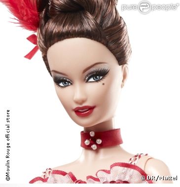Quelques images de la nouvelle Barbie Moulin Rouge, éditée à 5 500 exemplaires