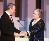 Simone Signoret et Yves Montand en 1985