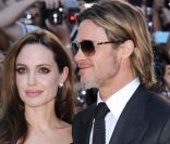 Angelina Jolie et Brad Pitt à Toronto, le 9 septembre 2011.