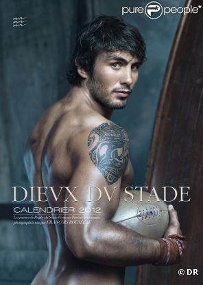 Le calendrier des Dieux du Stade 2012 sera disponible le 29 septembre 2011 