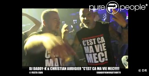 Christian Audigier au Fiesta Club à Bruxelles le 25 septembre 2011