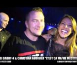DJ Daddy K et Daniela de Secret Story 3 au Fiesta Club à Bruxelles le 25 septembre 2011