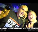 Christian Audigier et DJ Daddy K au Fiesta Club à Bruxelles le 25 septembre 2011