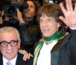 Mick Jagger et Martin Scorsese au festival de Berlin, le 7 février 2008.