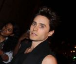  Jared Leto lors du premier défile de Kanye West au Lycée Henry IV à Paris le samedi 1er octobre 
 
 &nbsp; 