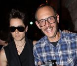  Jared Leto et Terry Richardson lors du premier défile de Kanye West au Lycée Henry IV à Paris le samedi 1er octobre 
 
 &nbsp; 