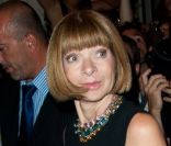 Anna Wintour lors du défilé de Kanye West au lycée Henri IV à Paris le 1er octobre 2011