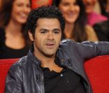 Jamel Debbouze sur le tournage de l'émission Vivement Dimanche le 6 janvier 2011