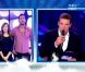 Les candidats dans le sas et Benjamin Castaldi dans Secret Story 5, lors de l'hebdo du vendredi 7 octobre 2011 sur TF1