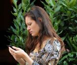 Marica Pellegrinelli, compagne d'Eros Ramazzotti, a déjà retrouvé la ligne deux mois après la naissance de sa fille Raffaela. Ici à Milan le 10 octobre 2011.