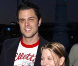 Johnny Knoxville et sa première épouse Melanie, à Los Angeles, le 9 avril 2003. 