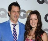 Johnny Knoxville et son épouse Naomi, à Los Angeles, le 17 novembre 2010. 