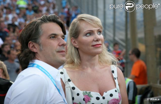 Margarita LouisDreyfus et Vincent Labrune le 6 ao t 2011 Marseille