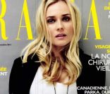 Diane Kruger en couverture de Grazia, édition du 14 septembre 2011. 