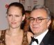 Alain Ducasse et sa femme Gwenaëlle en octobre 2002
