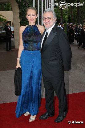 Alain Ducasse et sa femme Gwenaëlle en mai 2007