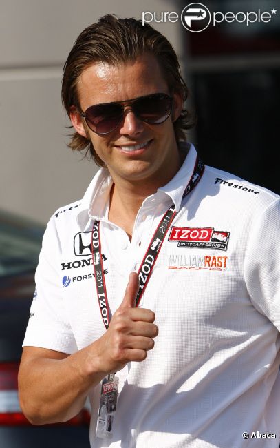 Dan Wheldon le 11 juin 2011 à Fort Worth au Texas 