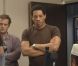 Jérémie Elkaïm, Naidra Ayadi, Nicolas Duvauchelle et JoeyStarr dans Polisse 