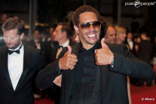 JoeyStarr à Cannes pour la projection de Polisse, le 13 mai 2011.