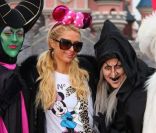 Paris Hilton au parc d\'attraction Disneyland Paris, le 18 octobre 2011