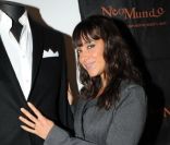 Karine Lima lors de l'inauguration de la boutique pour homme NeoMundo, à Paris, le 18 octobre 2011
