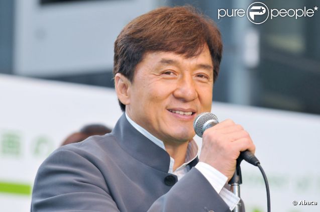 Jackie Chan lors de la cérémonie d'ouverture du 24ème Festival du Film International de Tokyo, le 22 octobre 2011