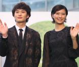 Masaki Okada et Nana Eikura lors de la cérémonie d'ouverture du 24ème Festival du Film International de Tokyo, le 22 octobre 2011
