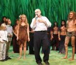 Phil Collins à Hambourg pour la comédie musicale Disney, le 22 octobre 2011
